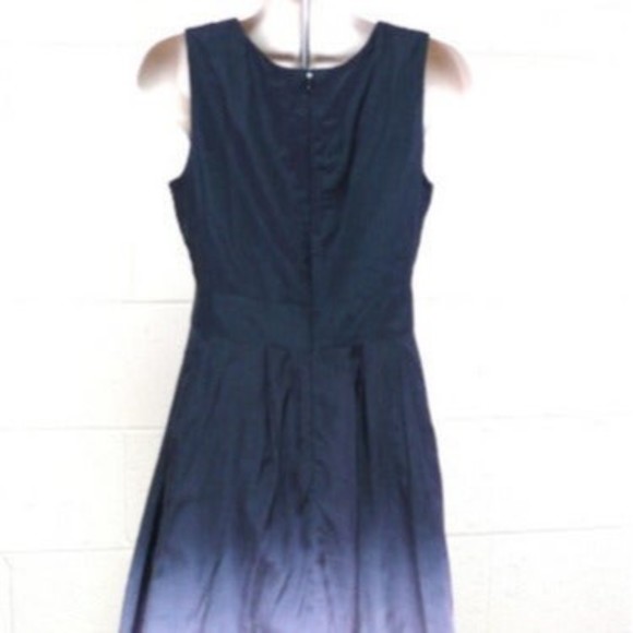 KENSIE brand sleeveless silk blend dress tie dye XS summer lightweight lined - Picture 3 of 5